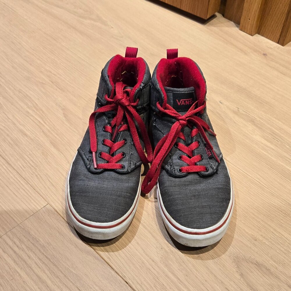 Vans boys high top sneakers